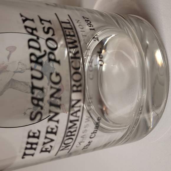 The Saturday evening post Norman Rockwell glass ware collection Oct 2.1937 - Picture 5 of 5